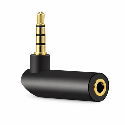 5mm klinke winkel adapter - 3,5mm,