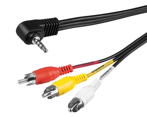 Audio video cinch - 1,5m, klinke